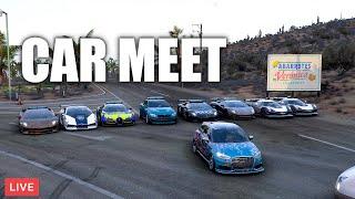 Live - Forza Horizon 5 Car Meet / Insane Police Chase