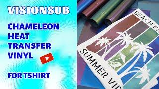 Chameleon HTV Heat Transfer Vinyl for T-shirt