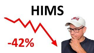 HIMS stock sold off 42% - Buy the dip?  Sell before it drops more?