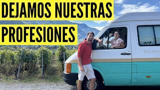 Dejaron la Argentina, viven viajando y trabajando por Europa.