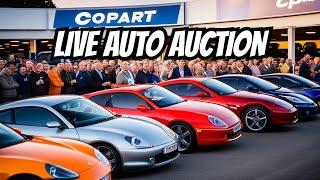 Copart Auto Auction-Live Stream