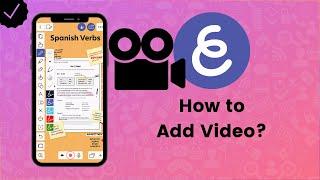 How to add videos on Explain Everything?