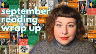 Everything I read in September | Booker prize, lit fic