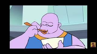 funny video thanos soup cartoon     all credit - emmanomia