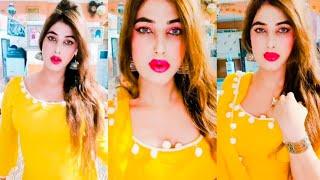 Rubina Khan Hot  Yellow Suit Video  2020