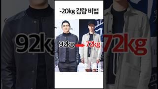 고경표 20kg 감량 비법