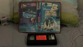 Opening and Closing To "One Magic Christmas" (Walt Disney Home Video) VHS New Zealand (1987)