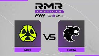 M80 проти FURIA | PWE CS2 AMERICAS RMR 2024