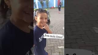 Soso boa aula! Entrando no colégio com soninho!