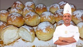 FIOCCHI DI NEVE NAPOLETANI.Ricetta semplificata realizzati in poche ore,completamente a mano in casa