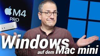 Windows 11 auf dem Mac mini M4 Pro: Laut oder lässig?