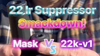 Banish 22k-v1 vs Dead Air Mask- 22lr Silencer Smackdown Ep. 2!