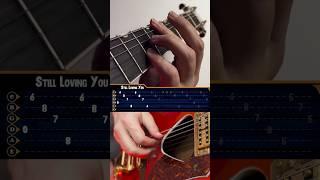 Scorpions - Still loving you | guitar tutorial