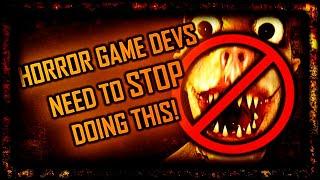 STOP Doing This!!! - The 7 Horror Game Developing Sins