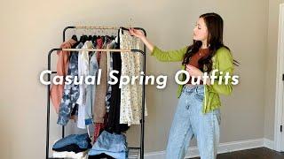 CASUAL SPRING OUTFITS | 2022 Spring Fashion Lookbook | What I’m Wearing this Spring ︎