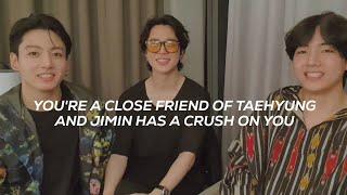 FAKE SUB "When you're a close friend of Taehyung and Jimin has a crush on you"