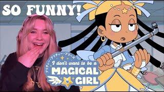 Pretty Pretty Please I Don't Want to be a Magical Girl is HILARIOUS | REACTION