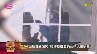 【Delta病毒新研究 接种疫苗者仍会携大量病毒】