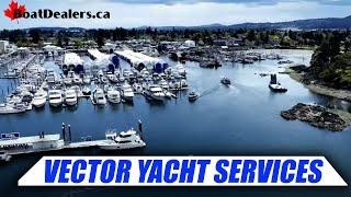 #drone Video of Vector Yacht Services #marina #boats #yachts