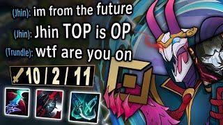 The Return of Top Lane Jhin is upon us. Do not underestimate it.