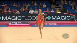 Lilit HARUTYUNYAN (ARM) 2015 Rhythmic Worlds Stuttgart - Qualifications Ribbon