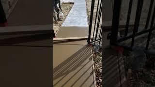 Top cast concrete finish!