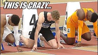 HOW DID THIS HAPPEN!? || Matthew Boling & Davonte Burnett - Men's 60 Meter Dash 2022 NCAA Finals