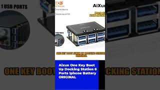 Aixun One Key Boot Up Docking Station 6 Ports Iphone Battery ORIGINAL