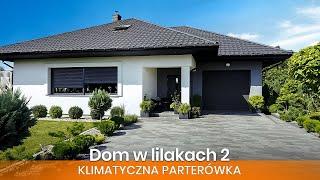 Dom w lilakach 2 – FILM - Wizyta w klimatycznym domu parterowym - ARCHON+ Projekty Domów