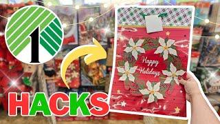 GENIUS  Dollar Tree DIY Crafts Using Gift Bags | Christmas DIY Crafts