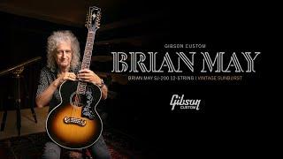 Brian May introduces his Gibson SJ-200 12-String | Vintage Sunburst