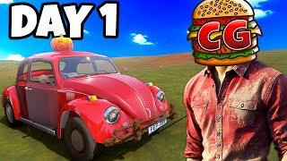 Surviving 100 Days with My Rusty Car in the NEW UPDATE in The Long Drive!