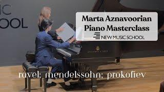 New Music School Piano Masterclass with Marta Aznavoorian