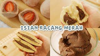 Resep ISIAN KACANG MERAH - LEMBUT Cocok Untuk Isian BAKPAU, MOCHI, ONDE-ONDE, ROTI dll.