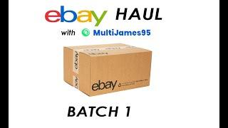 ebay Haul w/ MultiJames95 (batch 1) | SHOW YA STUFF: UNBOXING & REVIEW SERIES