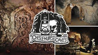 CHISLEHURST CAVES TOUR | EXPLORING 8000 YEAR OLD CAVES WITH UNDERGROUND TOWN | KENT | AXL AND SEAN