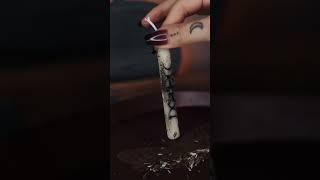 An apple protection candle spell for #Samhain  the whole spell is on my channel! #witch #spells