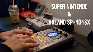 SP-404 With Super Nintendo F-Zero Game Over Theme