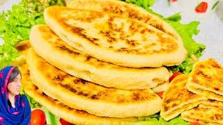 Make Stuffed Flatbread | Moroccan Cuisine | Ramadan recipe | Semolina Bread #ramadanrecipes #Iftar