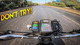 RX100 HIGHSPEED TEST AGAIN ON OPEN HIGHWAY 