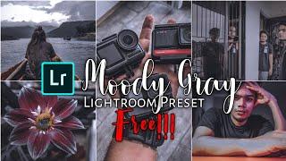 How to edit URBAN MOODY GRAY [LIGHTROOM MOBILE TUTORIAL] FREE Lightroom Mobile Moody gray Preset DNG