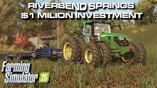  $1 MILLION & Growing! Soybean Harvest, Field Expansion & Big Decisions | #fs25 #fs25gameplay