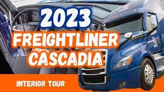 Обзор ИНТЕРЬЕРА — Freightliner Cascadia 2023 года