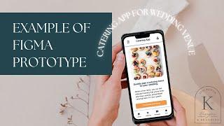 Catering App for Wedding Venue - Figma Protype - UX Design Ideas