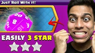 easiest way to 3 star just roll with it! challenge in Clash of Clans