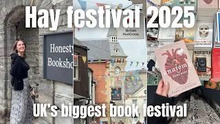 I went to the UK's best book festival (Hay Festival 2025)  | booktube
