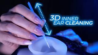 ASMR 3D Inner Ear Canal Cleaning (No Talking)