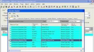 Estimating Software - Hard Dollar Master Resource Assemblies