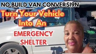 Getting evicted? Turn your vehicle into an Emergency Shelter