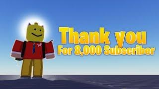 Thank you for 8,000 Subscriber! (Again)